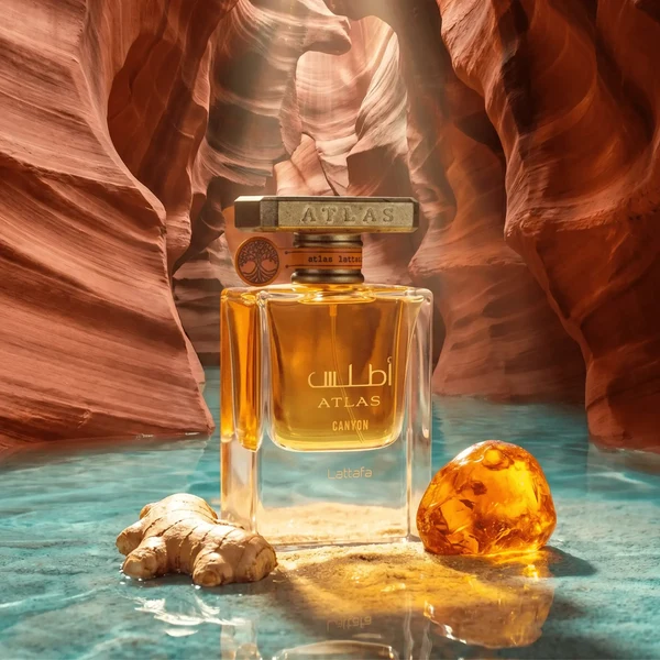 Atlas Canyon by Lattafa fragrance notes visual