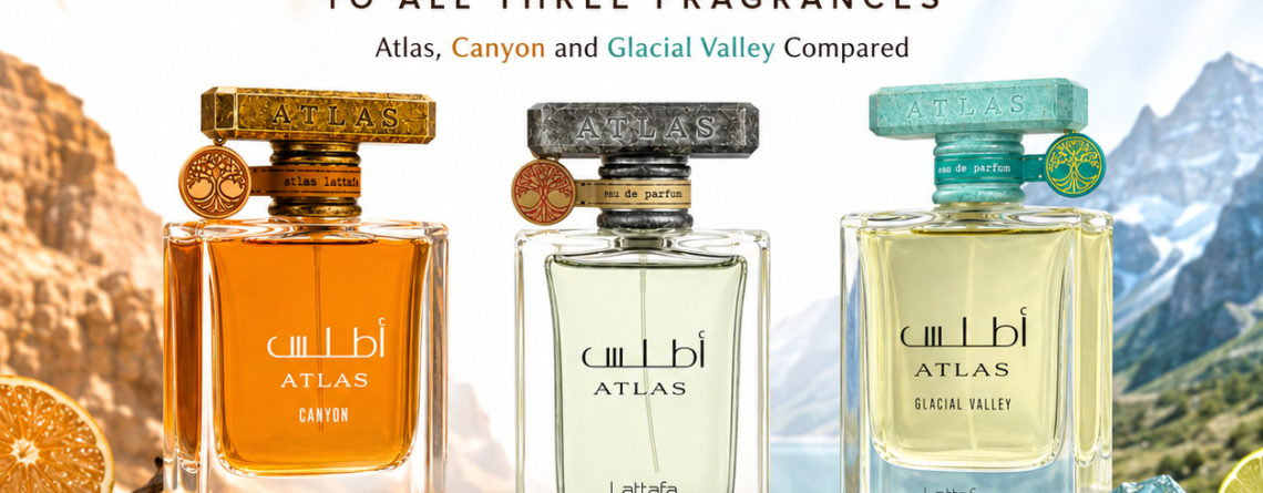 Atlas, Canyon and Glacial Valley Compared