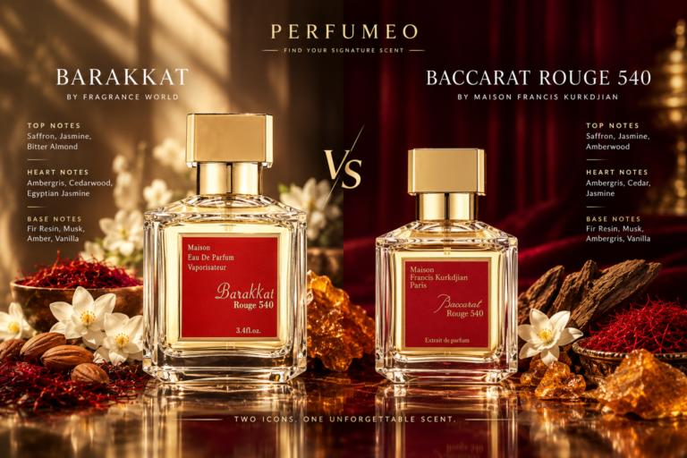 Barakkat Rouge 540 vs Baccarat Rouge 540: The Numbers, Compared