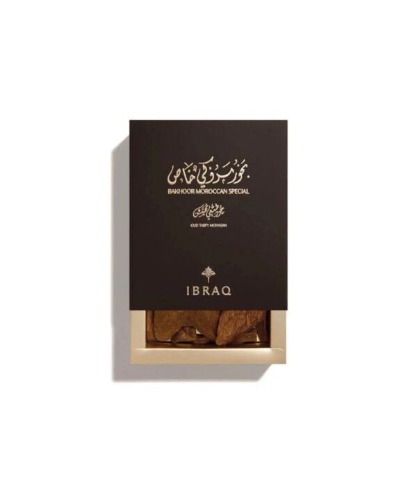 Bakhoor Morrocan Special - Oud Tabi’y Mohasan 30gm by Ibrahim Al Qurashi