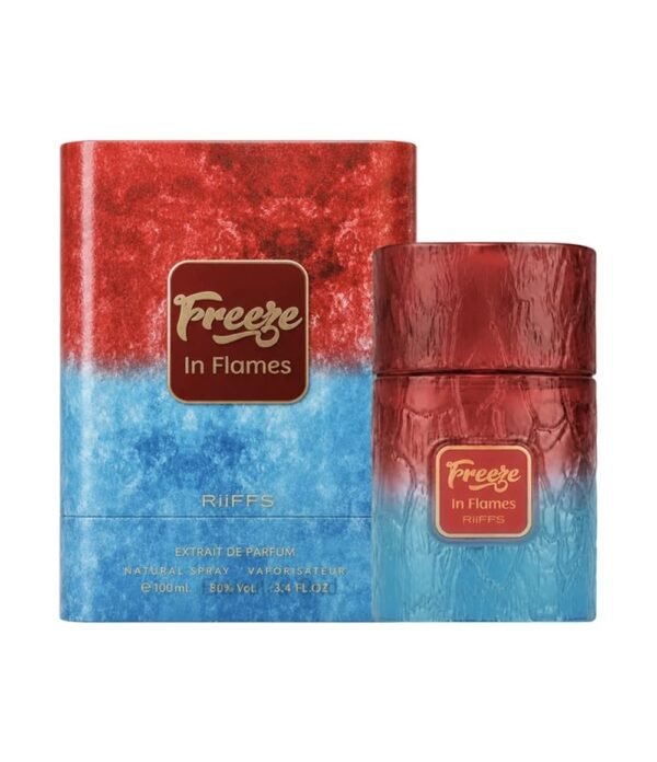 Freeze In Flames by Riiffs Freeze In Flames by Riiffs 100ml Extrait de Parfum box+bottle