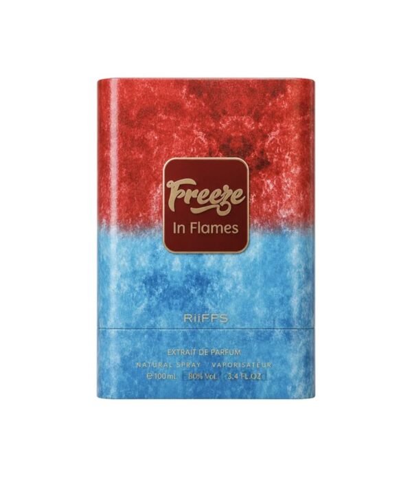 Freeze In Flames by Riiffs 100ml Extrait de Parfum box