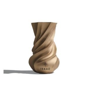 Flow Incense Burner - Gold by Ibrahim Al Qurashi