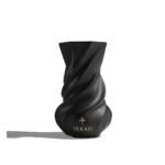 Flow Incense Burner - Obsidian by Ibrahim Al Qurashi