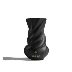Flow Incense Burner - Obsidian by Ibrahim Al Qurashi