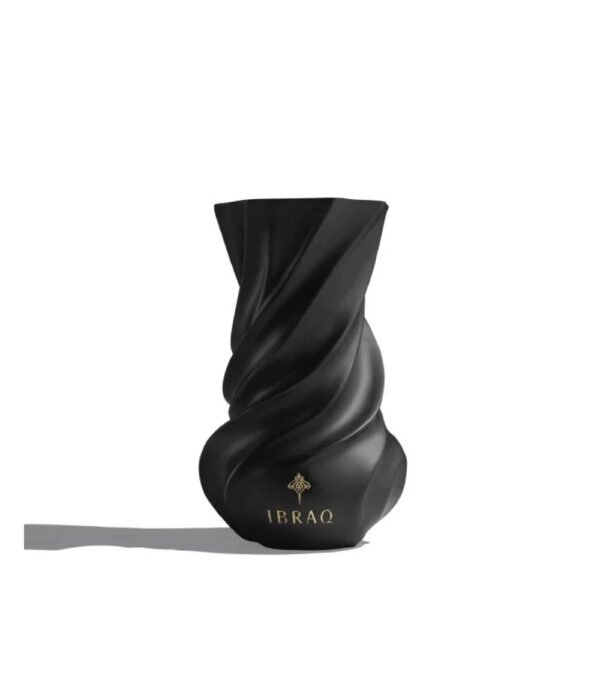 Flow Incense Burner - Obsidian by Ibrahim Al Qurashi