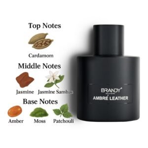 Ambre Leather by Brandy 100ml Eau De Parfum - Image 5
