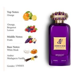 Amber Oud by Brandy 100ml Eau De Parfum - Image 5