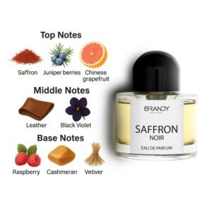Saffron Noir by Brandy 100ml Eau De Parfum - Image 5