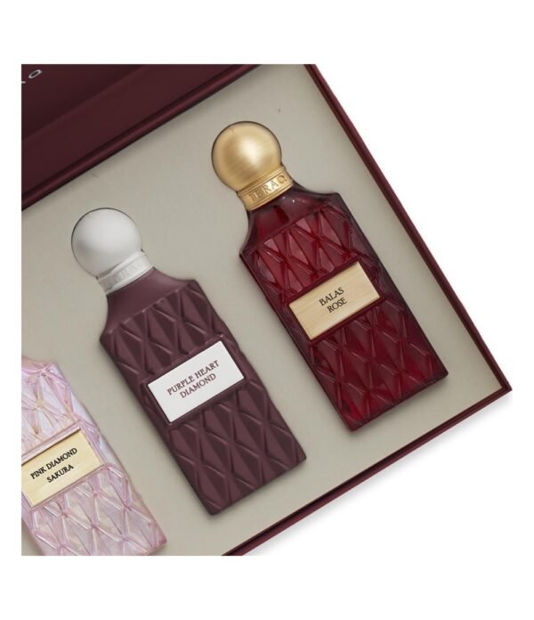 Maroon Wish Set (3x75ml) by Ibrahim Al Qurashi