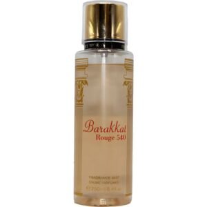 Barakkat Rouge 540 by Fragrance World 250ml Body Mist Perfumeo