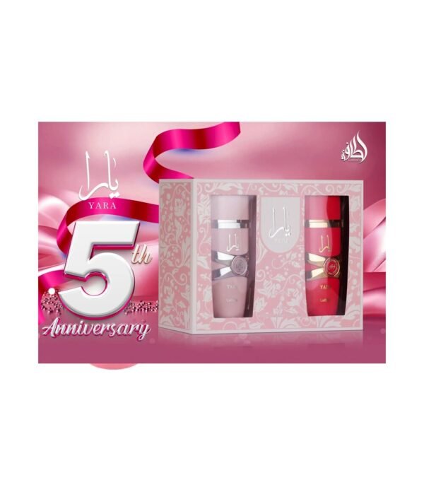 norm-10717 Yara 5th Anniversary Edition Gift Set Yara and Yara Candy by Lattafa Perfumeo