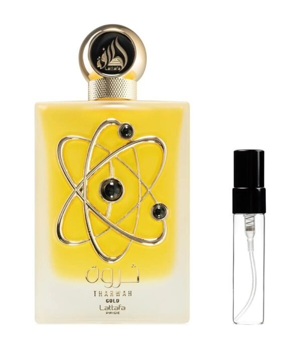 Tharwah Gold Sample Pride by Lattafa 2ml EDP Perfumeo