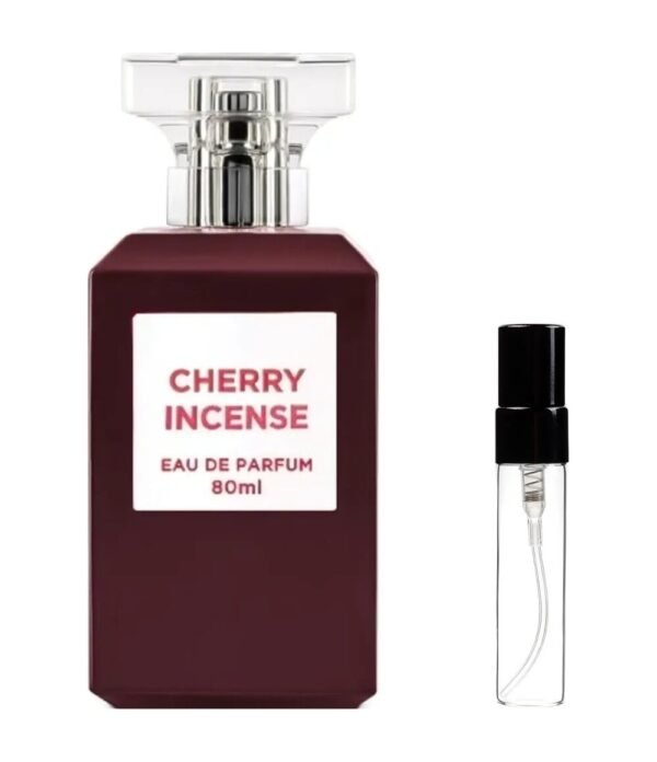 Cherry Incense Sample By by Fragrance World 2ml EDP Perfumeo