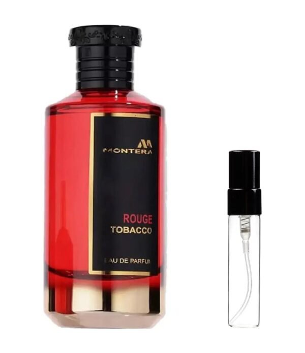 Montera Rouge Tobacco Sample by Fragrance World 2ml EDP Perfumeo