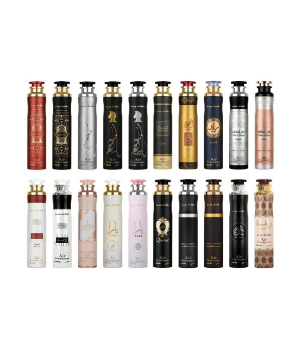 Air Fresheners Pack of 4 Mixed by Lattafa 4 x 300ml Perfumeo