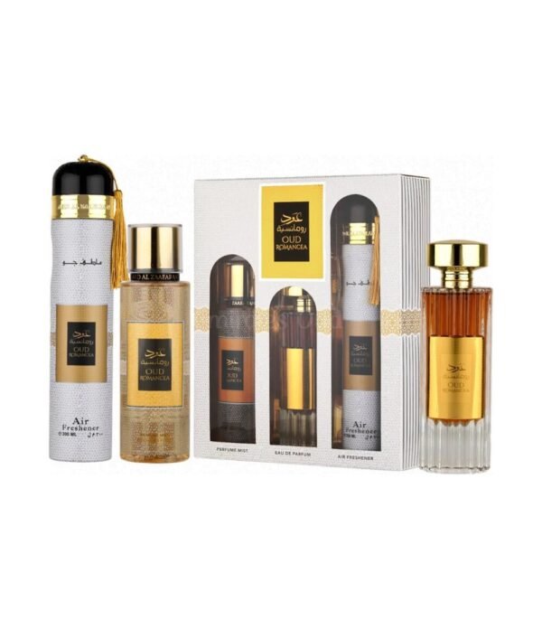norm-11527 Oud Romancea Gift Set 3 Piece by Ard Al Zaafaran Perfumeo