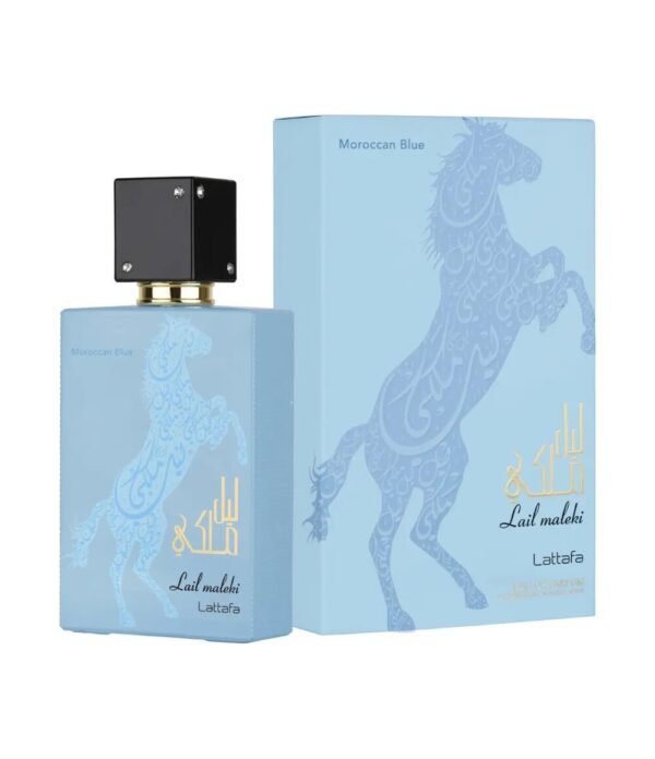 norm-11637 Lail Maleki Moroccan Blue By by Lattafa 100ml EDP Perfumeo