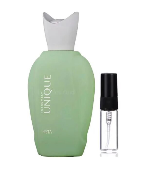 norm-11790 Extremely Unique Pista Sample by Fragrance World 2ml EDP Perfumeo