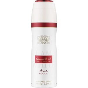 Ana Abiyedh Rouge by Lattafa 200ml Body Spray Perfumeo