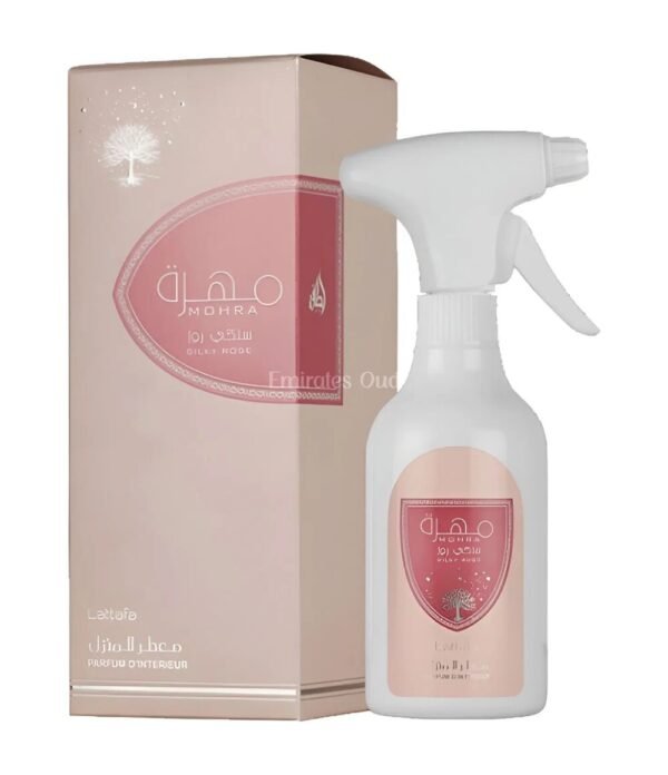 norm-12421 Mohra Silky Rose Room by Lattafa 450ml Perfumeo