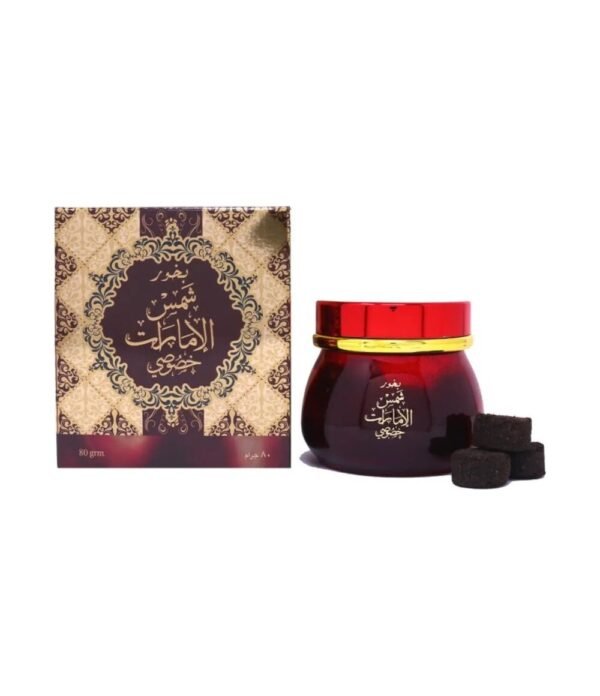 norm-12544 Shams Al Emarat Khususi Bakhoor Incense 80g by Ard Al Zaafaran Perfumeo