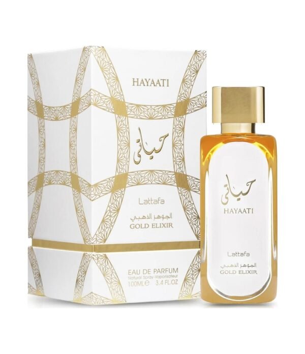 Hayaati Gold Elixir by Lattafa 100ml EDP Perfumeo