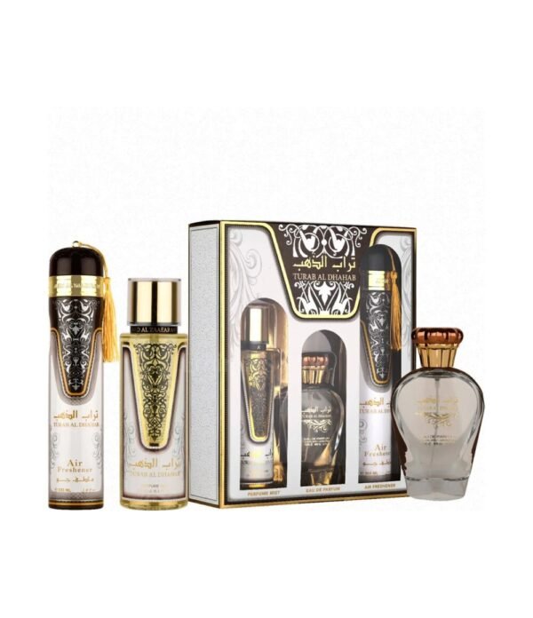 Turab Al Dahab Gift Set 3 Piece by Ard Al Zaafaran 300ml Perfumeo