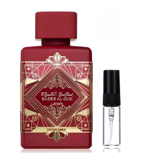 norm-13314 Badee al Oud Sublime Sample by Lattafa 2ml EDP Perfumeo