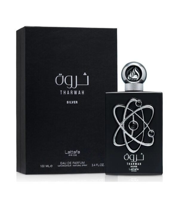 norm-13503 Tharwah Silver Pride by Lattafa 100ml EDP Perfumeo