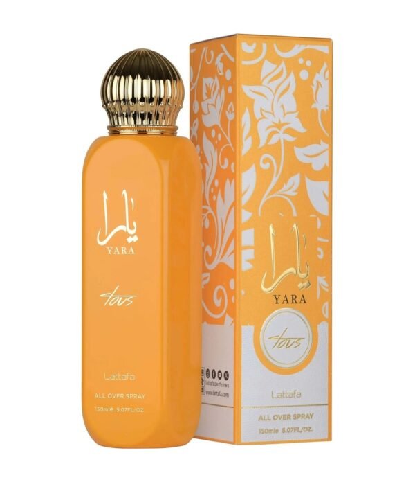 Yara Tous All Over by Lattafa 150ml Perfumeo