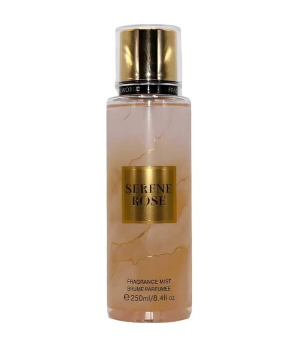 norm-14516 Serene Rose by Fragrance World 250ml Body Mist Perfumeo