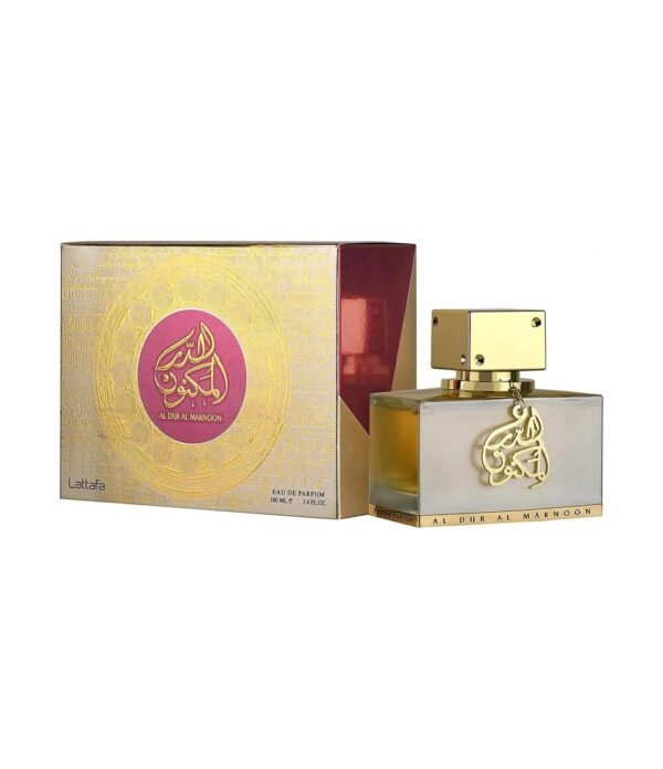 Al Dur Al Maknoon Gold by Lattafa 100ml EDP Perfumeo