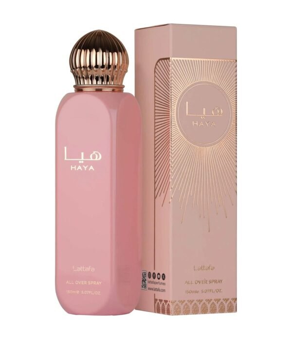 Haya All Over by Lattafa 150ml Perfumeo