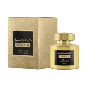 Confidential Private Gold by Lattafa 100ml EDP Perfumeo