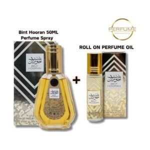 Bint Hooran and 10ml Roll-On Bundle by Ard Al Zaafaran 50ml Perfumeo
