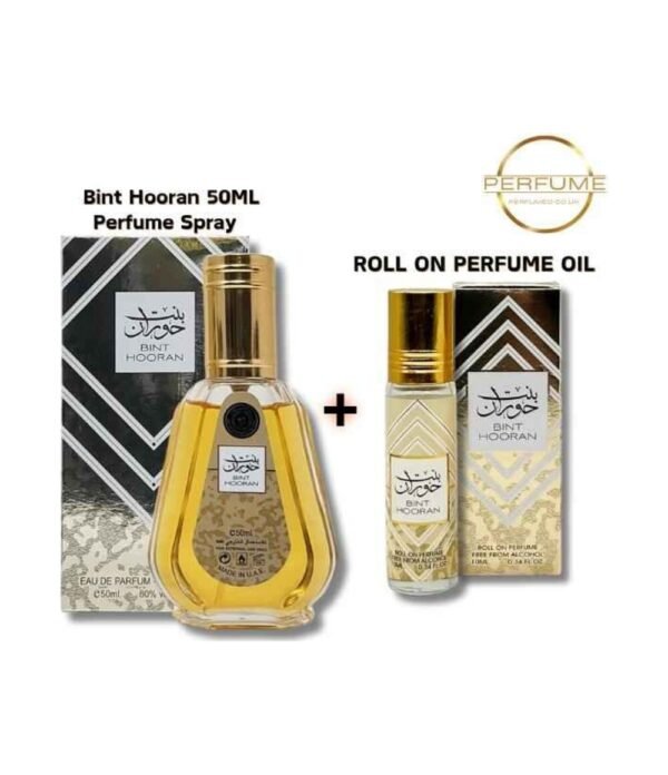norm-285 Bint Hooran and 10ml Roll-On Bundle by Ard Al Zaafaran 50ml Perfumeo