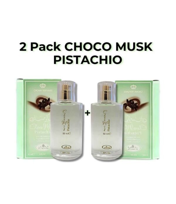 norm-331 Choco Musk Pistachio 2-Pack by Al Rehab 50ml Perfumeo