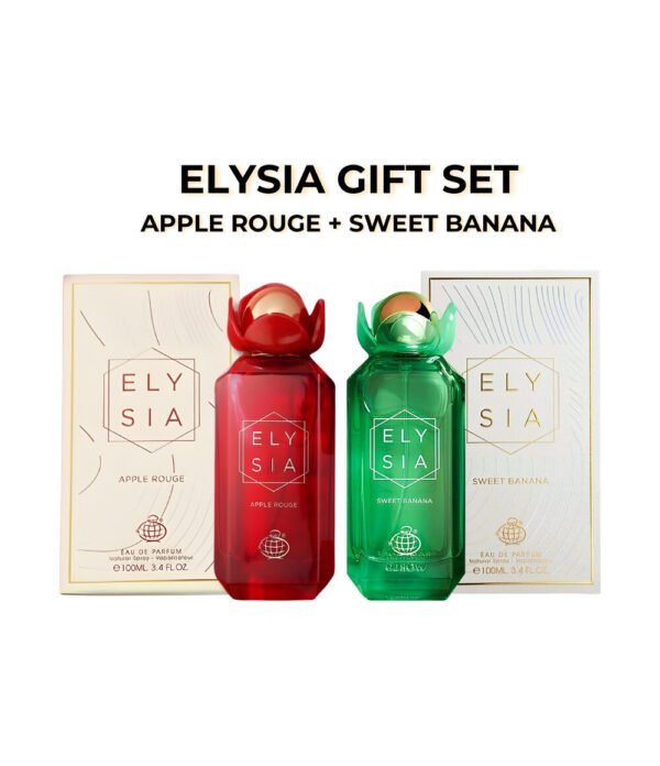 norm-372 Elysia Apple Rouge & Sweet Banana Gift Set by Fragrance World Perfumeo