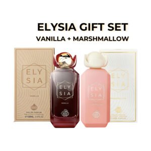 Elysia Vanilla & Marshmallow Gift Set by Fragrance World Perfumeo