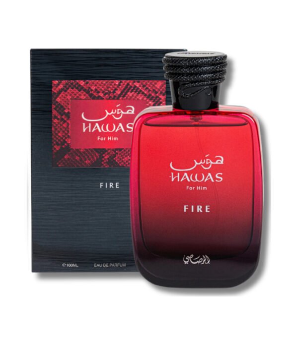 norm-605 Rasasi Hawas Fire Unisex Amber Perfume 100ml EDP Perfumeo