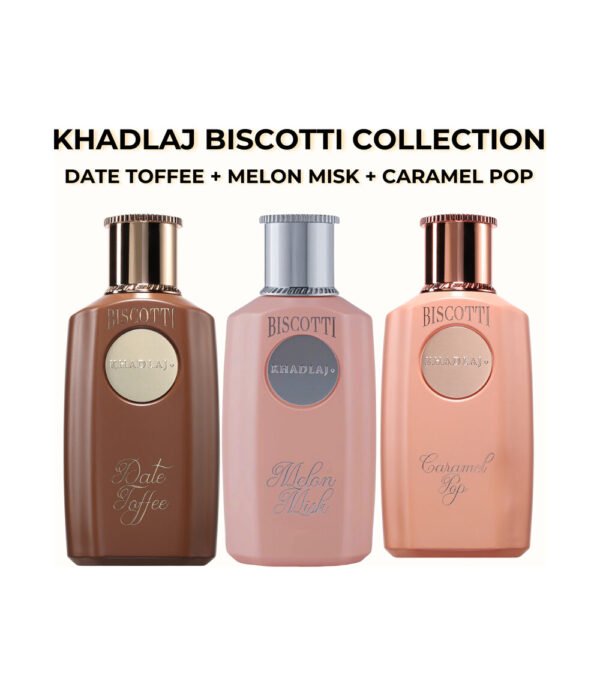 norm-646 Khadlaj Biscotti Trio EDP Gift Set 3 x 100ml Perfumeo