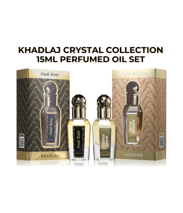 norm-682 Khadlaj Golden Musk Oud Noir Perfume Oil Duo 2 x 15ml Perfumeo