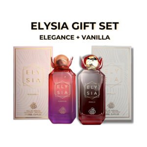 Elysia Elegance & Vanilla Gift Set by Fragrance World Perfumeo