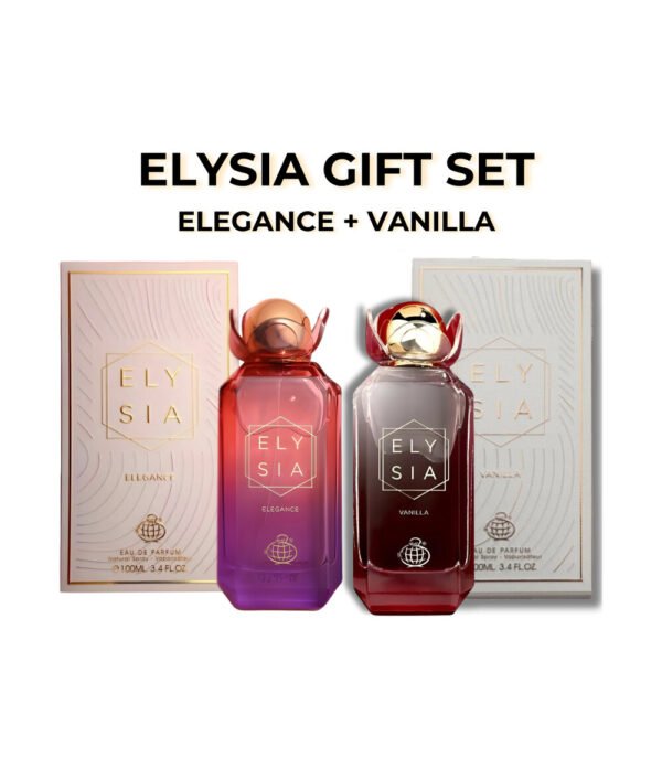 Elysia Elegance & Vanilla Gift Set by Fragrance World Perfumeo