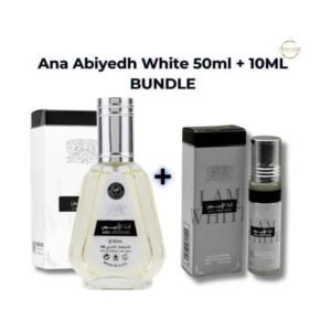 Ana Abiyedh and 10ml Roll-On Bundle by Lattafa 50ml Perfumeo