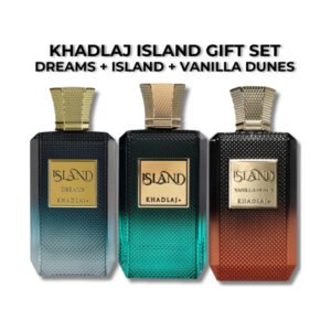 Khadlaj Island Trio Gift Set 3 x 100ml Perfumeo
