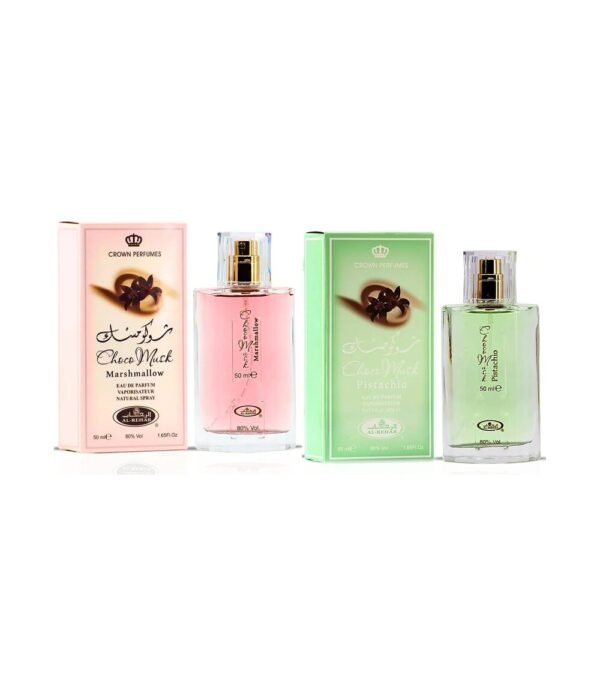 norm-8006 Choco Musk Marshmallow and Pistachio 2-Pack by Al Rehab 50ml Perfumeo