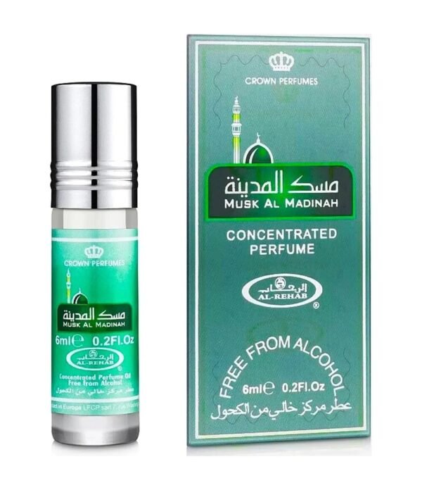 Musk Al Madinah by Al Rehab 6ml Perfume Oil Perfumeo