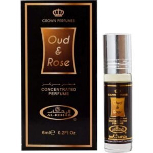 Oud and Rose by Al Rehab 6ml Perfume Oil Perfumeo